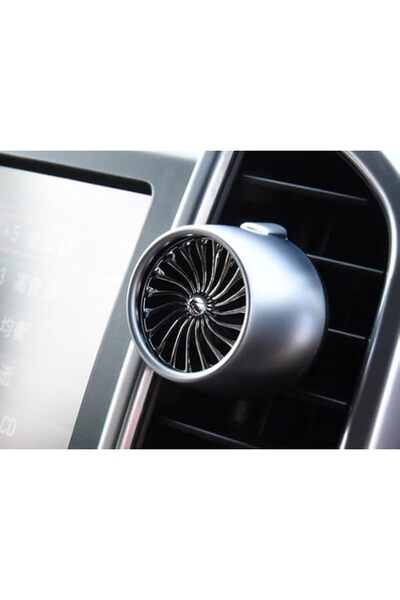 Generic Interior - Alloy Car Air Freshener with Atmosphere Lights Fragrance C...