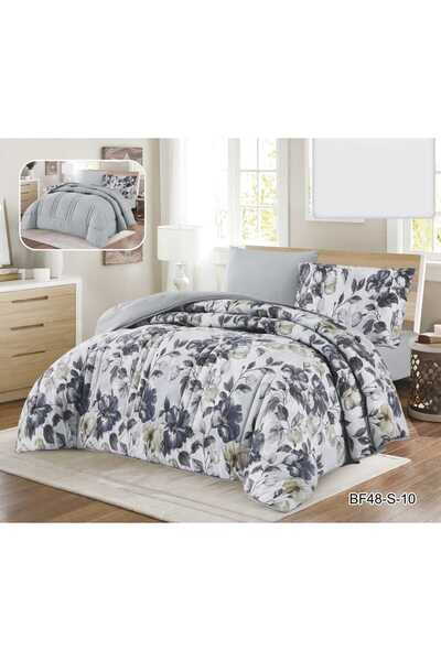 BIET ALMAFROSHAT 6-Piece Quilted Bedspread Set with a Quilted Bed Runner