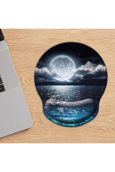 Generic Mouse Pad with Wrist Support, Ergonomic Mouse Pad with Memory Foam Wr...