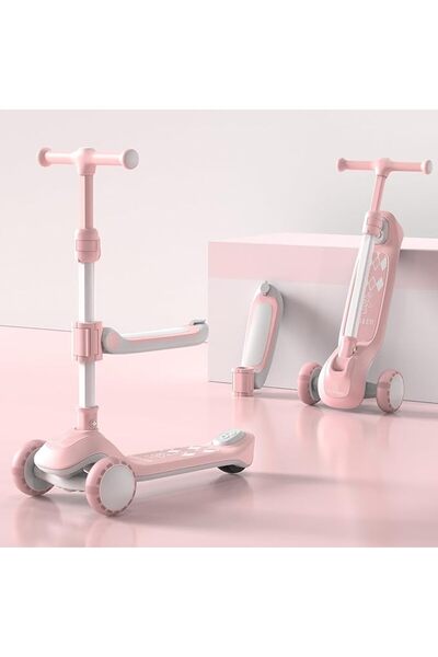 Generic Kids Scooter for Age 3-12, Toddler Scooter, Light Up 3-Wheels, Shock ...