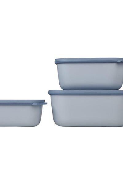 Generic – Multi Bowl Cirqula 3-Piece Set – Food Storage Container with Lid - ...