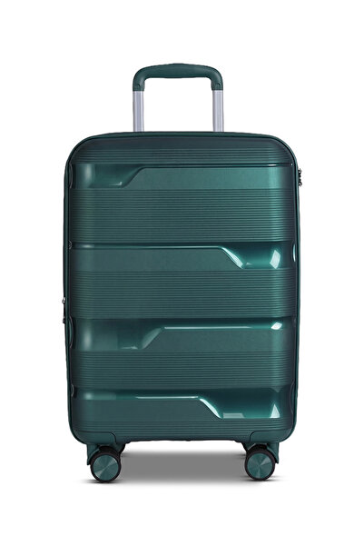 ZAAPPY Ozone Expandable PP Medium Checked 24 Inch (20-25kg) Luggage, Hard She...
