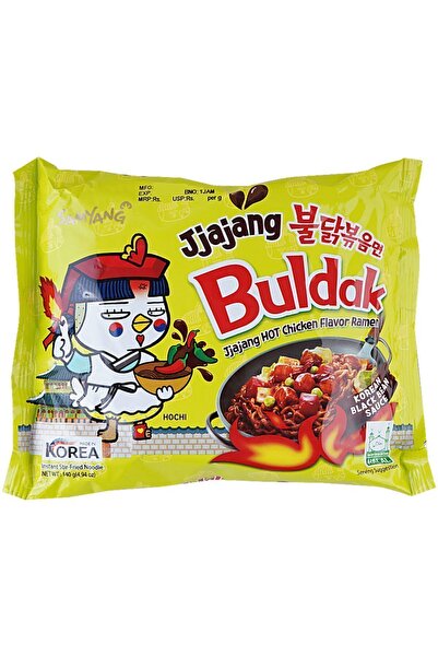 vinisep buldak Acılı Noodle Bezelyeli Ramen 140g (HELAL SERTİFİKALI)