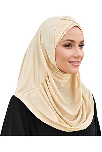 GENERAL RVROVIC Women Muslim Hijab Adjustable Stretchy Turban Full Cover Brea...