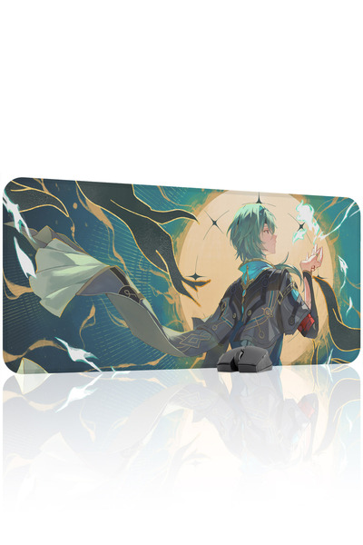mousepad bastir Anaxa Honkai: Star Rail Anime V2 - 90x40 Gaming Mouse Pad Αντ...
