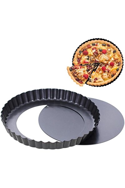 Generic Quiche Pan, 8.7 Inch with Removable Bottom Fluted Tart Pan, Mini Tart...