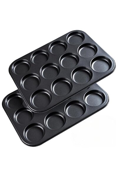 Generic Nonstick Muffin Top Pans, 3 Inch Mini Baking Pans for Whoopie Pies, Y...