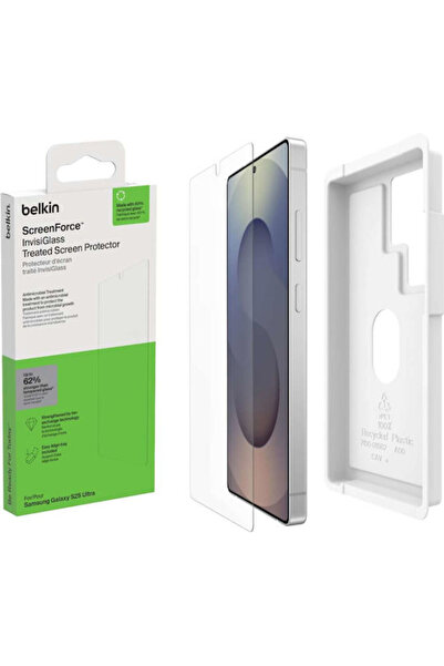 Belkin 0,33 χιλιοστά Σκληρυμένο Γυαλί Χρυσό (Galaxy S25 Ultra)