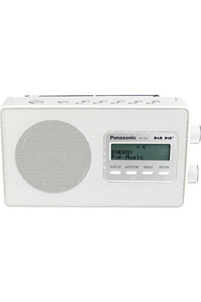 PANASONIC RF-D10EG Φορητό Ραδιόφωνο Μπαταρίας DAB+ Λευκό