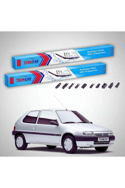 TEAMCAR Citroën Saxo S0 Hatchback 1996-1999 Μάκτρα Υαλοκαθαριστήρων |   Εμπρό...