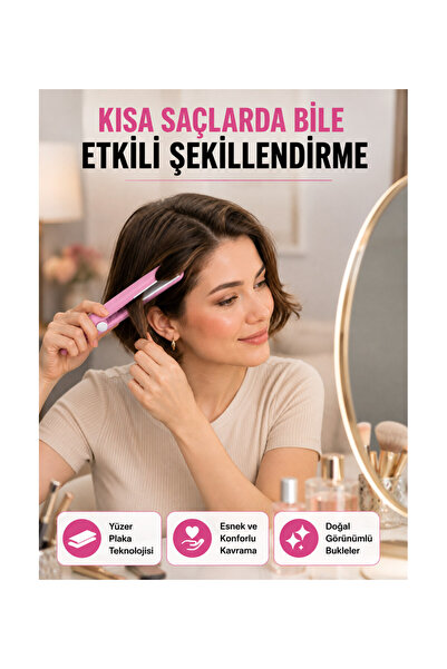 pınaxar 30-Second Heating Hair Styler with Ptc Technology – Fast New N with C...