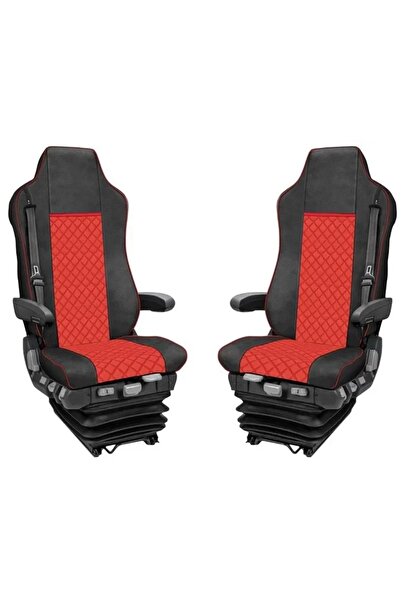 DELUXETUNING Set huse scaune camion compatibile cu IVECO STRALIS S-WAY 2021->...