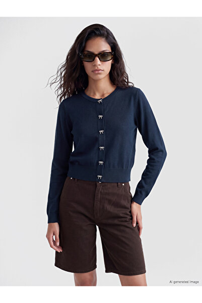 LC Waikiki I Zero Roba Collar Women's Knitwear Cardigan from Freezen Store