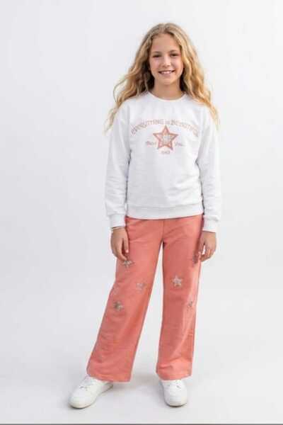 Generic Brand Girl's Long Sleeve Top and Bottom Set