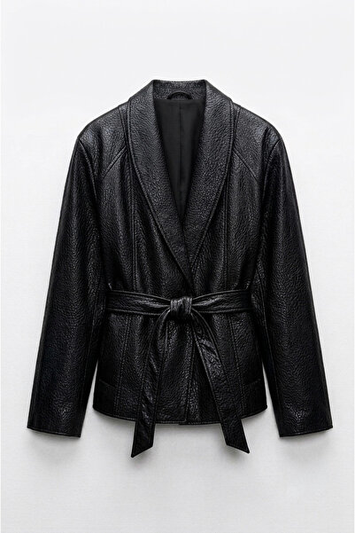 piel island New Season Zw Collection Soft Textured Leather Jacket