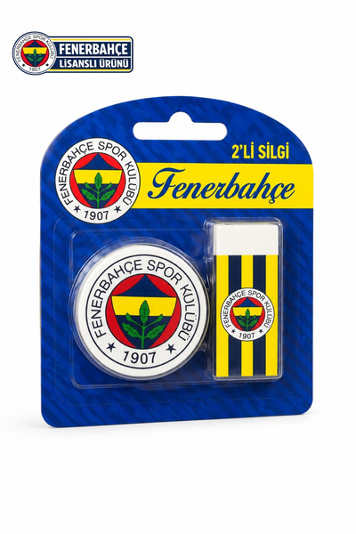 Fenerbahçe New Season Officially Licensed Double Eraser Set with Vi̇venca Sin...