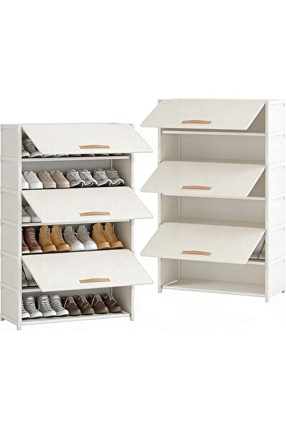 STERİX Shoe Rack 7-Tier Shoe Storage with removable shelves,Standing Shoe Cab...