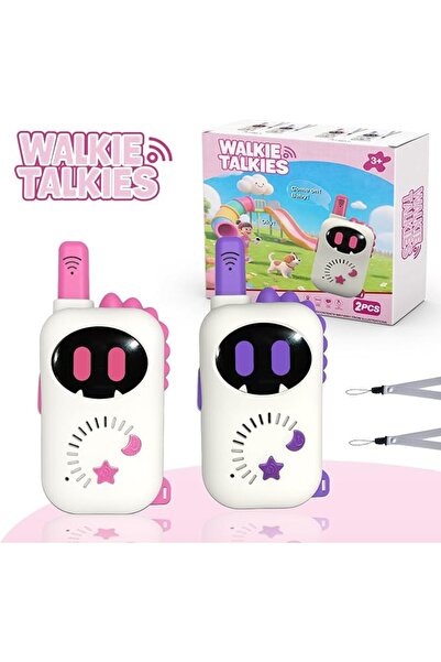 XICEN Set of 2 Robot-Themed walkie-talkies for Children, Cartoon mini Design ...