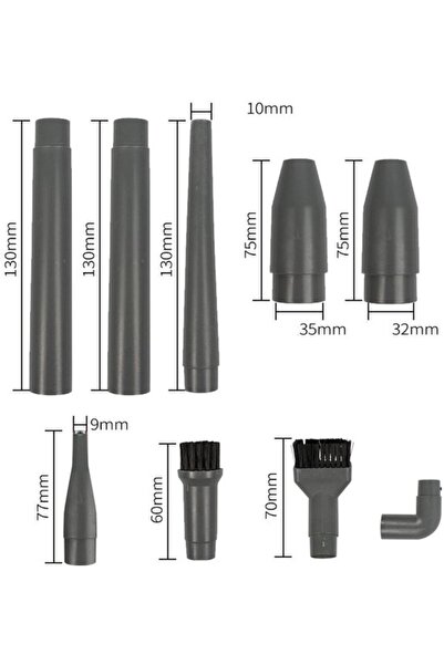 STARSTAR 9-piece vacuum cleaner accessory set, including a multi-functional c...