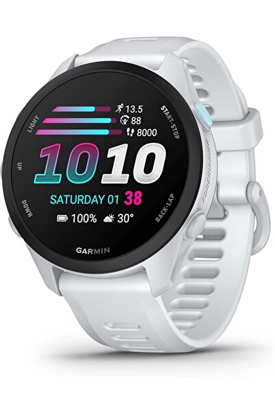 Garmin Forerunner 170 Music, GPS Running Smartwatch, Advanced Training Metric...