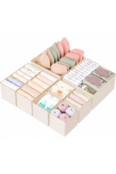 Morvena Picks Set de depozitare sertar haine pentru bebeluși – Cutie pliabilă...