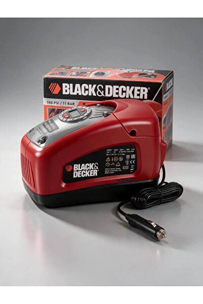Black&Decker BLACK+DECKER ASI 300-QS – Compresor digital / Umflator 160 PSI, ...