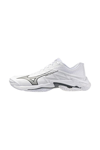 MIZUNO Wave Lightning Elite Unisex Volleyball Shoes White / Gray