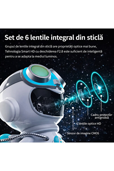 OEM Mini Cameră de Supraveghere cu Rotire 360°/90°
