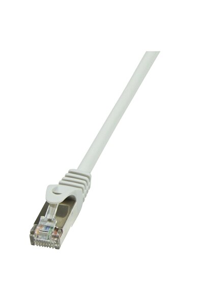 LogiLink PATCH CORD FTP Cat5e, cupru-aluminiu, 0.25 m, gri, AWG26, ecranat "C...