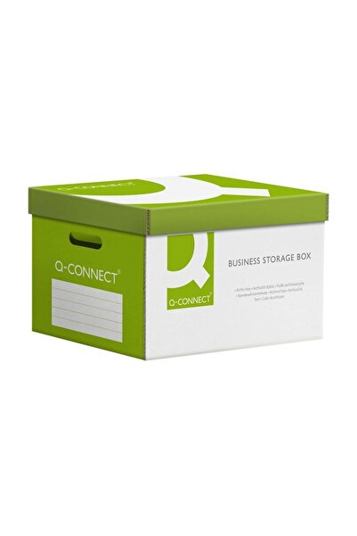 Q-Connect Κάδος Αρχειοθέτησης με Αποσπώμενο Καπάκι, 515Χ305Χ350 χιλ., Χαρτόνι...