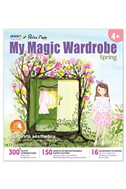 Hopax Carte Creativa Stick'N My Magic Wardrobe - Primavara Hopax, 644 x 290 mm