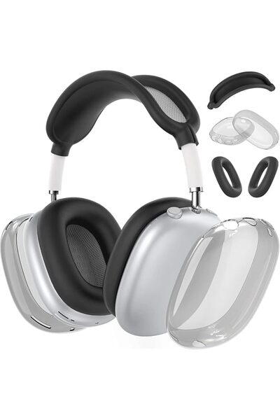 X SPRING Case Cover, Clear TPU and Silicone Protective Kit with Ear Pads, Hea...