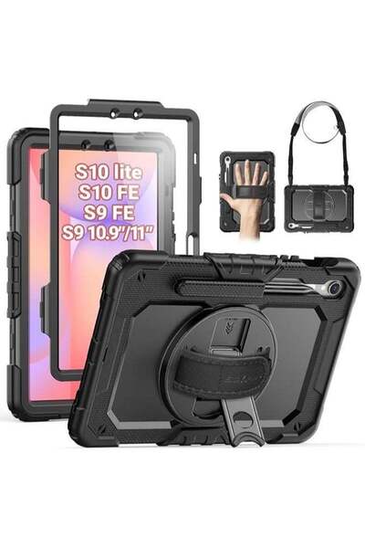 Generic Heavy Duty Shockproof Case for Samsung Galaxy Tab S9 and S10 Lite / S...
