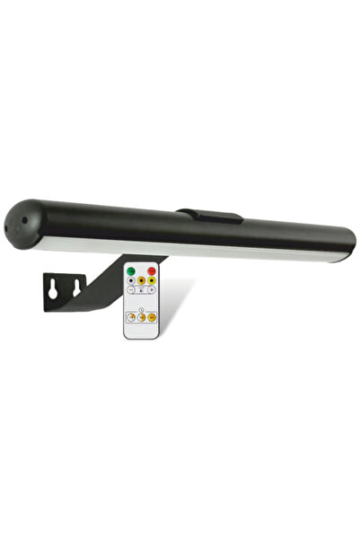 Mercansa 1 Adet CATA CT 2465 Siyah Kasa 1,5W Şarjlı Duvar Tipi Led Aplik 3 Renk