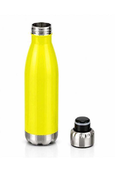 Generic 1L Stainless Steel Water Bottle with Leak-Proof Cap | Reusable Hot & ...