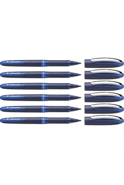 Genel Markalar Roller İmza Kalemi - 0.6 mm, Mavi, 6 Adet
