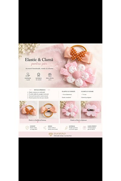 Generic Brand Set asortat pentru par clama&elastic