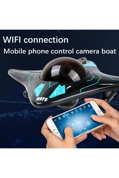 PlayFun Submarine with Remote Control and Live Camera, 6 Channels, Toy for Ki...