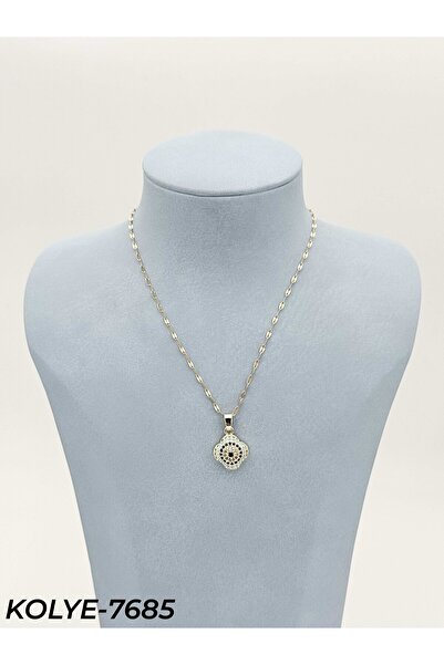 Bozhi Steel Necklace 45cm Glittering Style Meaningful Gift for Special Occasions