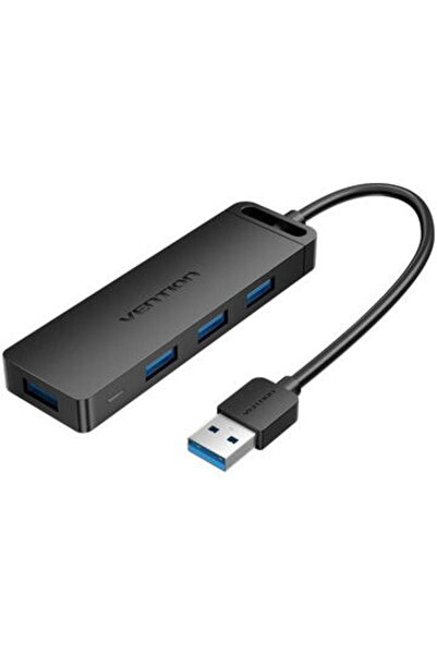 Vention USB HUB, ports: 4 x USB 3.2 gen 1, micro USB (M), connection via USB ...
