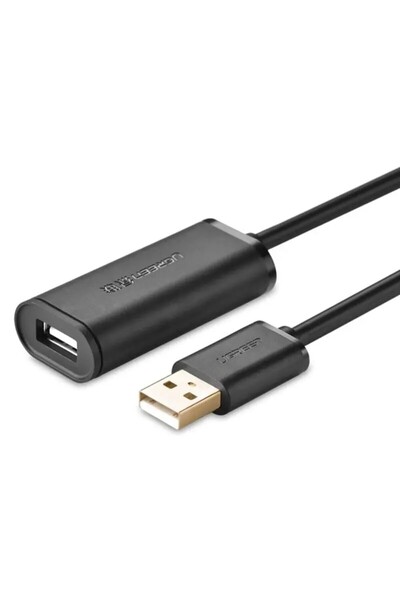 Ugreen CABLU USB prelungitor, "US121" USB 2.0 (T) la USB 2.0 (M), conectori a...