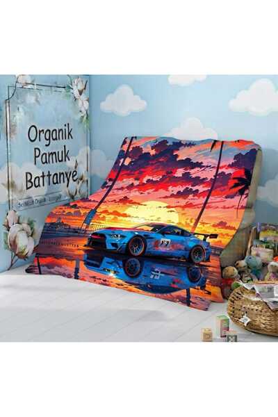 Elmas Dizayn Teen Kids Television Tv Seat Bed Camping Blanket Cover 100%100 O...