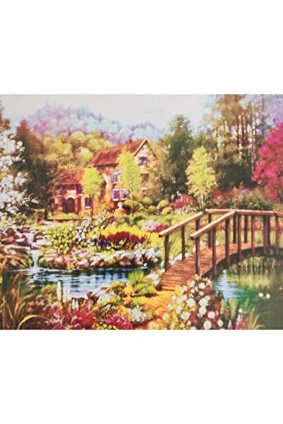 mentaş grup Diamond Painting Self-Framed Beaded Tapestry Mosaic Puzzle Dimens...