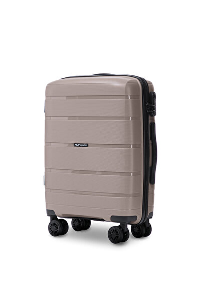WINGS BRAND Cabin Wings HAWFINCH 3.0 valiză din polipropilenă 20 " ȘAMPAGNE