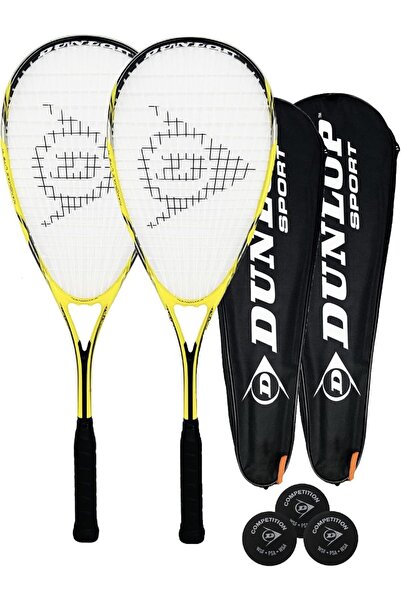 OtherMax Rachete de squash Set 2 bucăți Dunlop Nanomax Ti Complet Mingi Huse ...