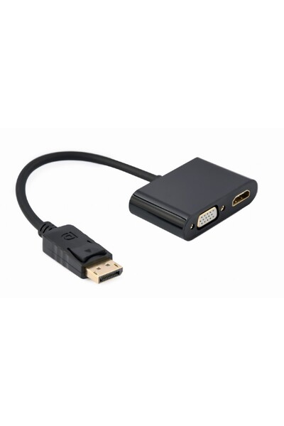 Gembird CABLU video GEMBIRD, adaptor DisplayPort (T) la HDMI (M) + VGA (M), 1...