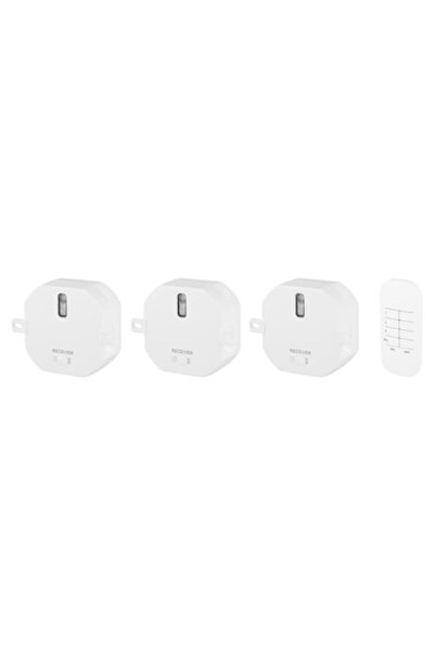 Smartwares SH4-99557 Comutator wireless încorporat, set cu 3 module + telecom...