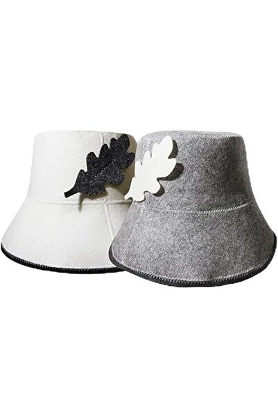 STARSTAR Sauna hats, two felt for men and women, including a hat, from cap, h...