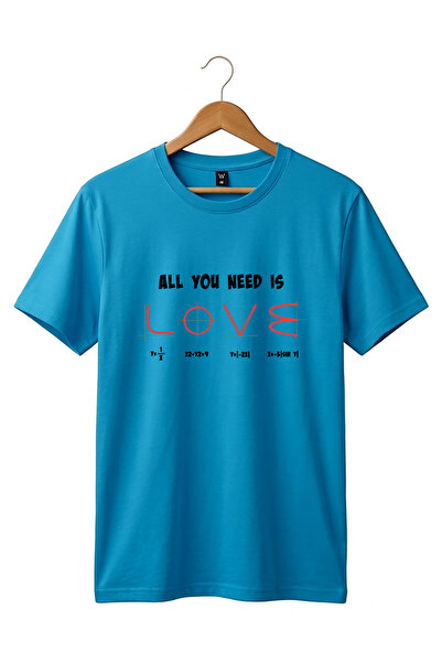 The Baski 14 February Valentine's Day Love Printed 100% Cotton Premium Turquo...