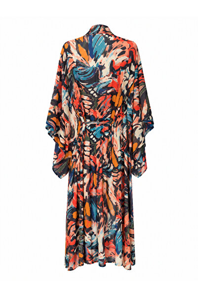 Sorbie Design Monochrome Veil Kimono